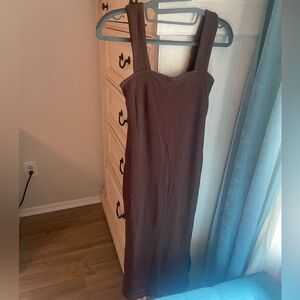 Old Navy Chocolate Ribbed Knit Top